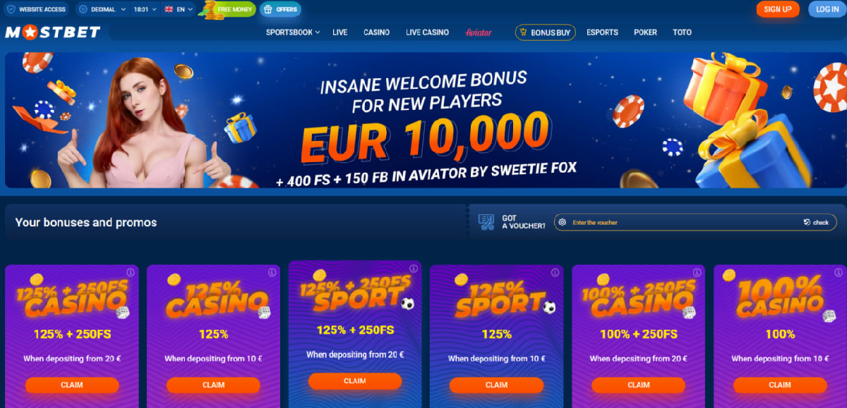 Aviatrix Mostbet welcome bonuses for new players