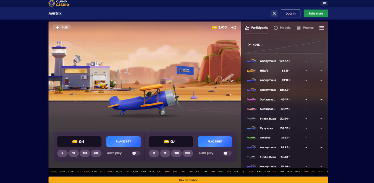 Aviatrix Olymp casino: bonuses for new players up to 250 free spins