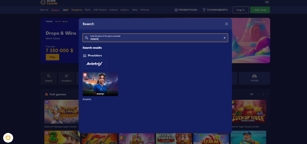 Aviatrix Olymp casino: how to deposit funds and access the game