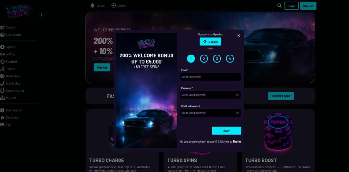 How to create an account on Turbo Wins and launch Aviatrix